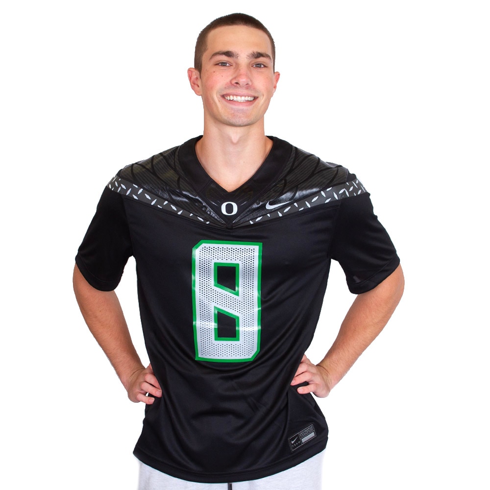 Student Athlete, Nike, Black, Jerseys, Men, Football, Game Day, Player, NIL, Tonal, Wings, 2024, #8, Dillon Gabriel, 845947